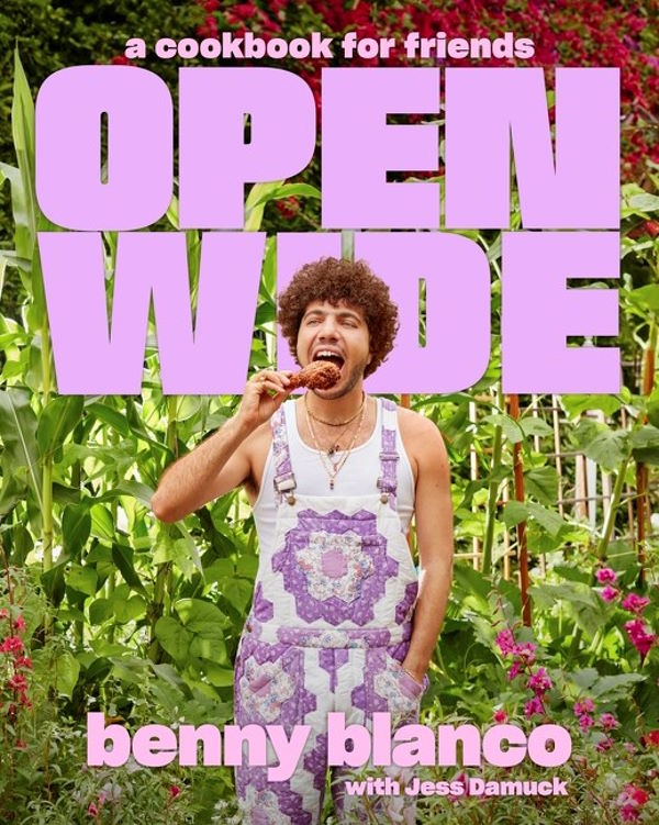 Book Cover: Open Wide:  A Cookbook for Friends