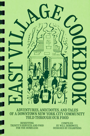 Book cover: East Village Cookbook