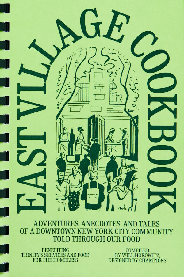 Book cover: East Village Cookbook