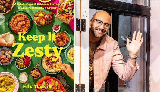 Book Cover and Author Photo for Keep it Zesty