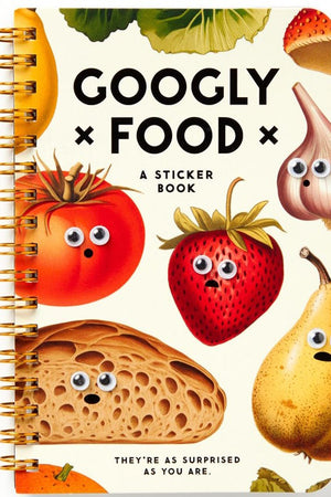 Book Cover: Googly Food Sticker Book