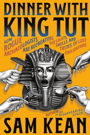 Book cover: Dinner with King Tut