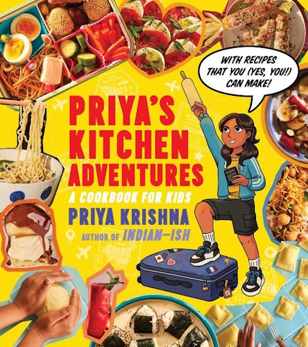 Book cover: Priya's Kitchen Adventures