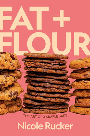 Book cover; Fat + Flour