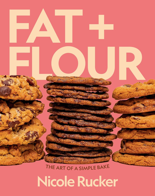 Book cover; Fat + Flour