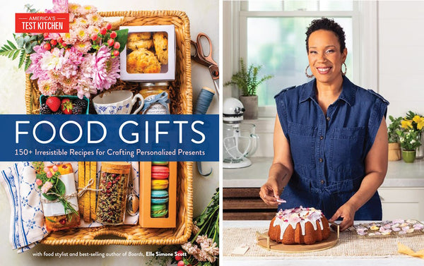 Book cover and author photo for Food Gifts