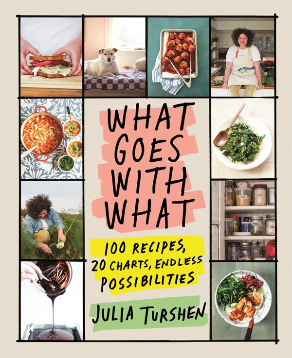 Book Cover: What Goes with What: 100 Recipes, 20 Charts, Endless Possibilities