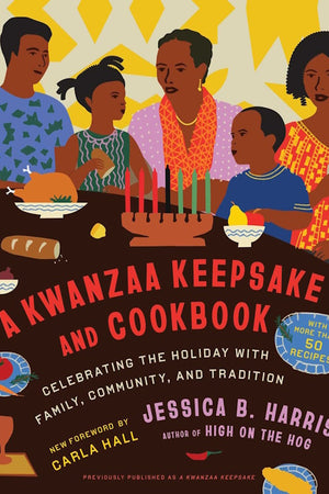 book cover: A Kwanzaa Keepsake and Cookbook