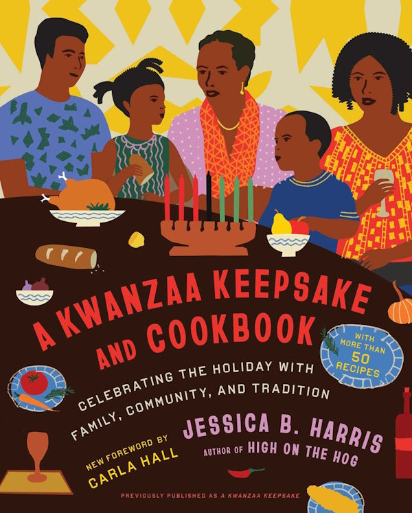 book cover: A Kwanzaa Keepsake and Cookbook