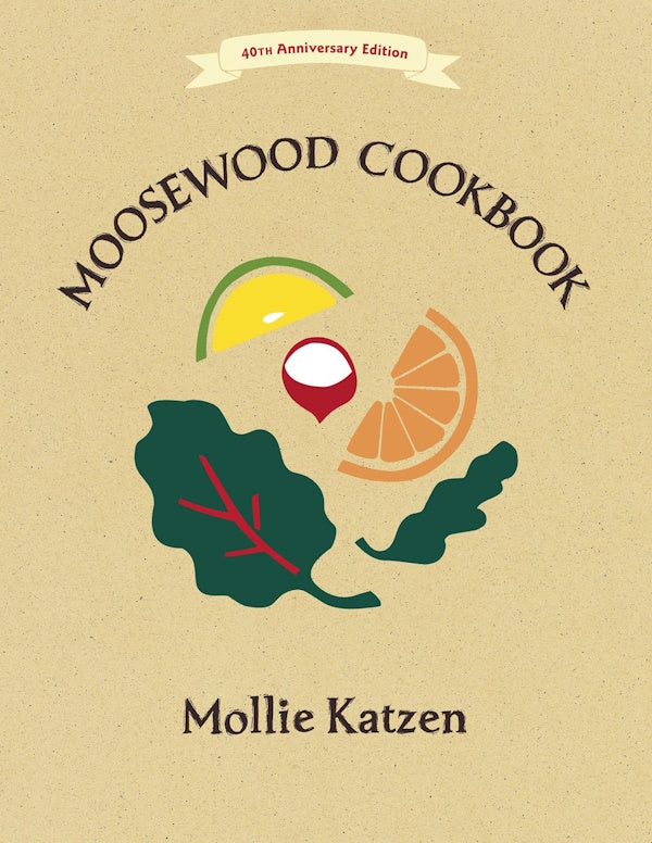 Book cover: Moosewood Cookbook