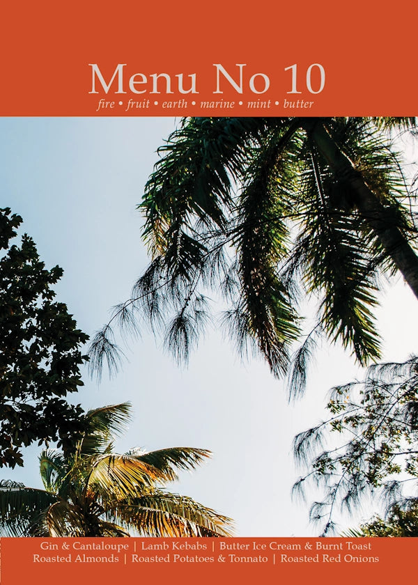 Book Cover: Menu No. 10