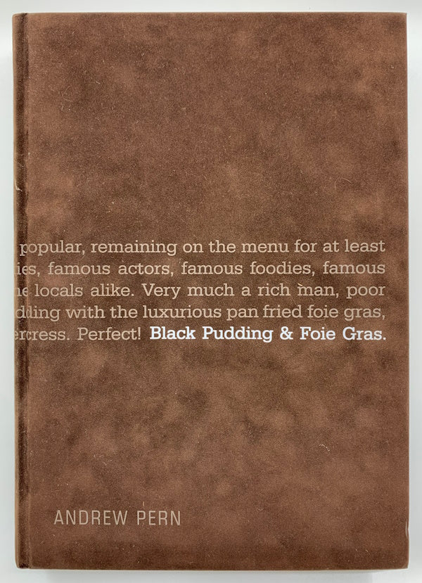 Book cover: Black Pudding and Foie Gras