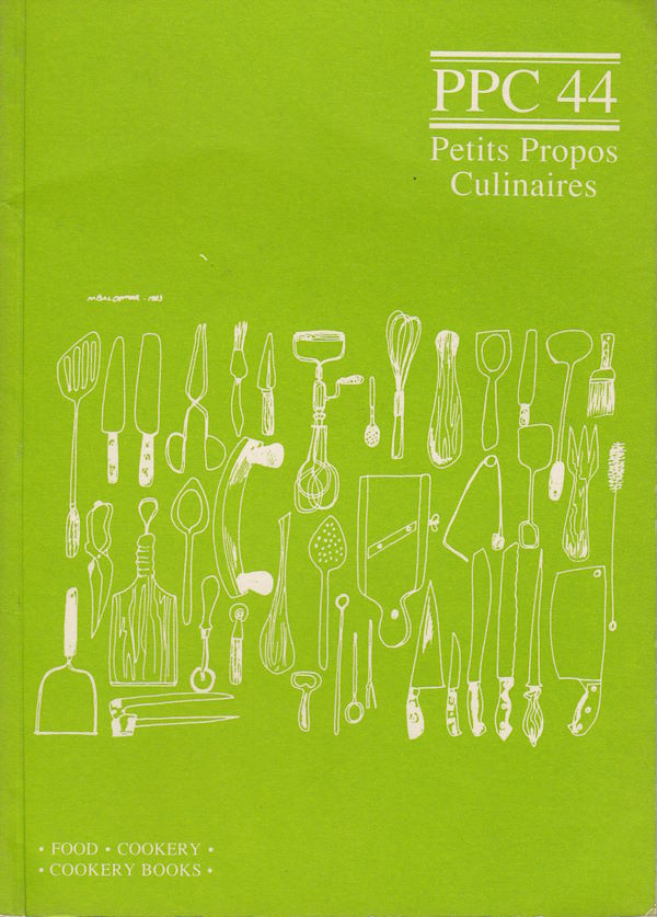 Cover Image Petits Propos Culinares Issue 44