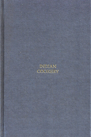 Book cover: Indian Cookery